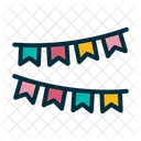 Flags Toran Celebration Icon
