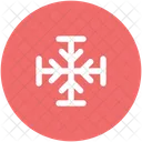 Flake Snowflake Winter Icon