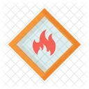 Flamable Flamable Product Flamable Delivery Icon
