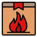 Flamable Package  Icon