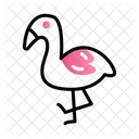 Flamant  Icône