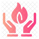 Flame Alms Charity Icon