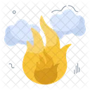 Flame Burning Combustion Icon