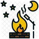 Flame Fire Outdoor Icon