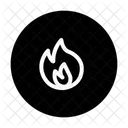Flame Danger Burning Icon