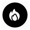 Flame Danger Burning Icon