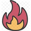 Flame Fire Lit Icon