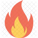Flame Fire Warning Icon