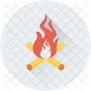 Flame Flambeau Burn Icon