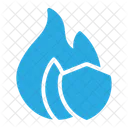 Flame Conflagration Protection Icon