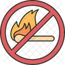Flame Warning Fire Icon