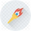 Flame Flambeau Burn Icon