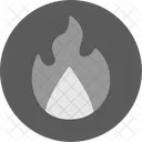 Flame Fire Lit Icon