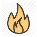 Fire Light Decoration Icon