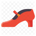 Flamenco Shoe Shoe Shoes Icône