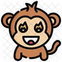 Flames Monkey  Icon