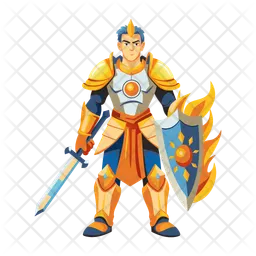 Flaming Knight  Icon