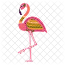 Flamingo Spirit Animal Icon