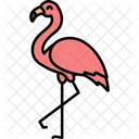 Flamingo Bird Animal Icon