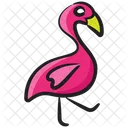Flamingo Fowl Bird Icon