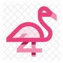 Flamingo Pink Flamingo Bird Icon