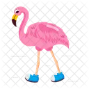 Flamingo Bird Phoeniconaias Creature Icon