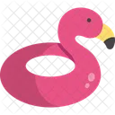 Flamingo Float Inflatable Flamingo Flamingo Ring Icon