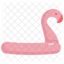 Flamingo-Gummiring  Symbol