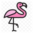 Flamingo Bird Animal Icon