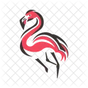 Flamingo Bird Animal Icon