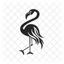 Flamingo Bird Animal Icon