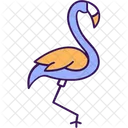 Flamingo Phoenicopterus Ruber Creature Icon
