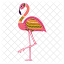 Flamingo Spirit Animal Icon