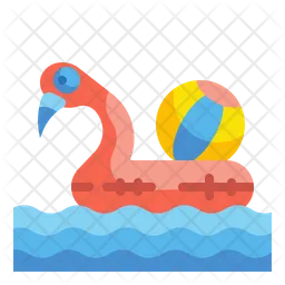 Flamingo Pool  Icon