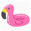Summer Sand Bucket Beach Umbrella Icon