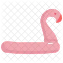 Flamingo Ring Rubber Icon