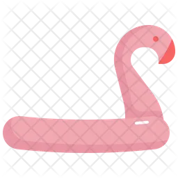Flamingo Rubber Ring  Icon