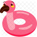 Flamingo tube  아이콘