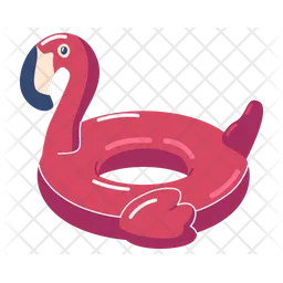 Flamingo Tube  Icon