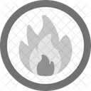 Flammable  Icon
