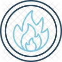 Flammable Symbol Danger Icon