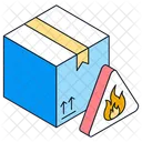 Flammable Fuel Gas Icon