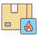 Flammable Box Icon