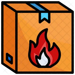 Flammable Box  Icon