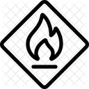 Flammable  Icon