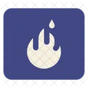 Flammable Sign  Icon