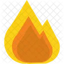 Flamme Hitze Feuer Symbol