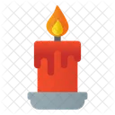 Flamme Kerze Kerzenlicht Symbol