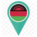 Malawi Flagge Symbol