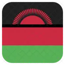 Malawi Flagge Symbol